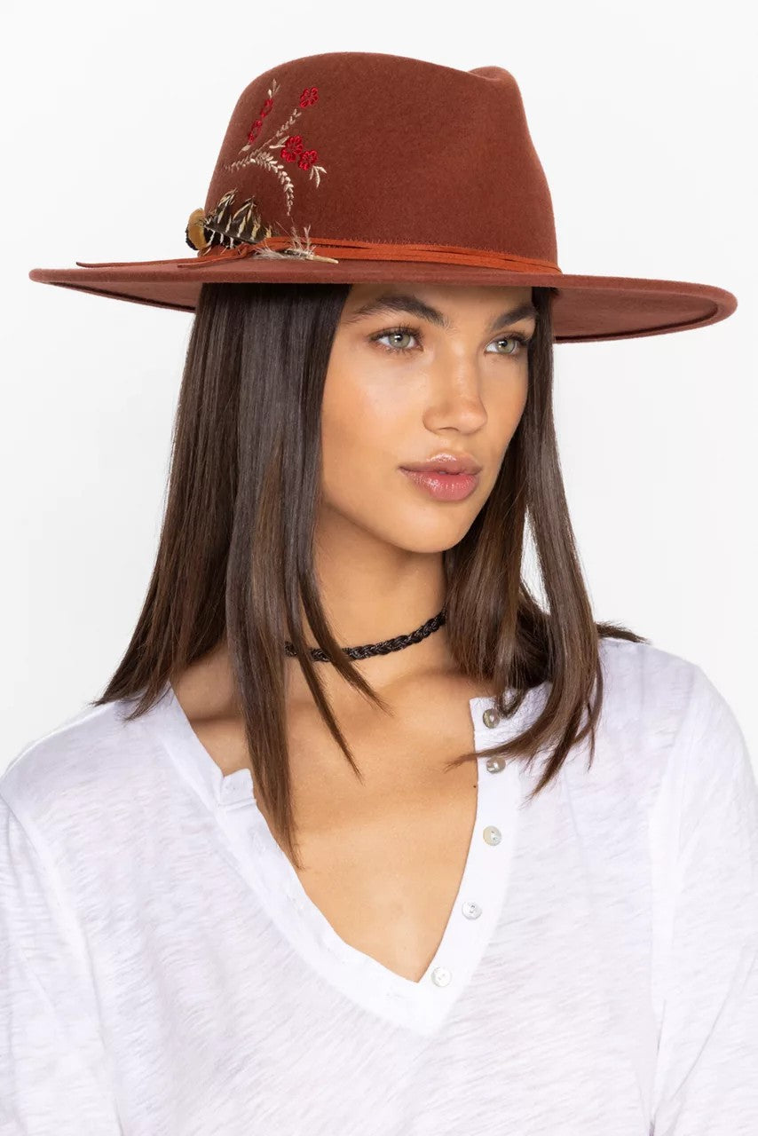 Johnny Was HUMMINGBIRD FEATHER HAT