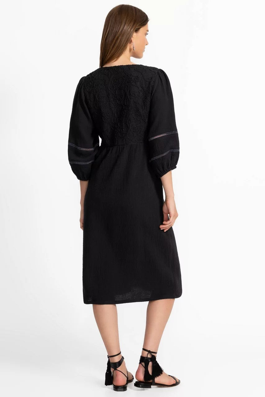 Johnny Was DOLMAN MIDI WITH CONTRAST YOKE