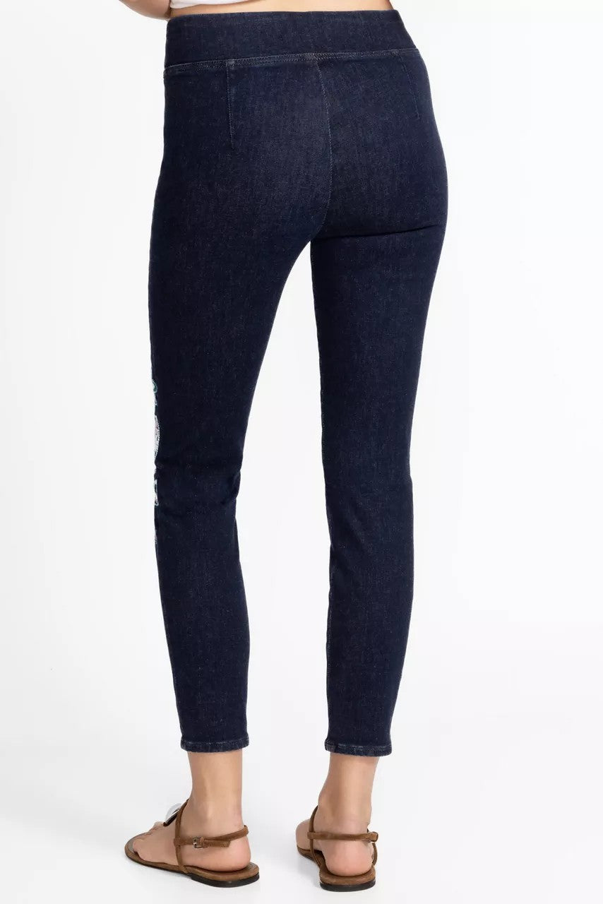 Johnny Was THE PULL ON CROPPED SKINNY JEAN