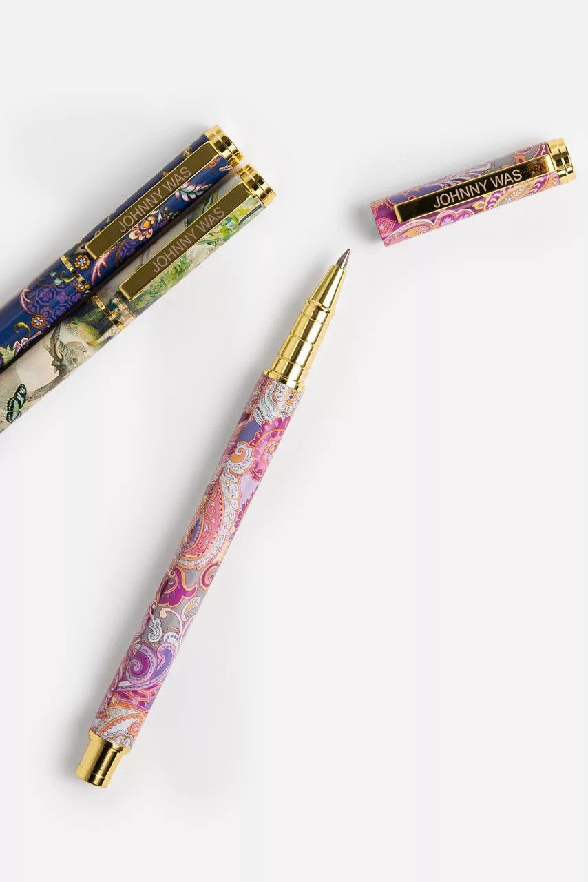 Johnny Was SANDALWOOD PINK PEN SET