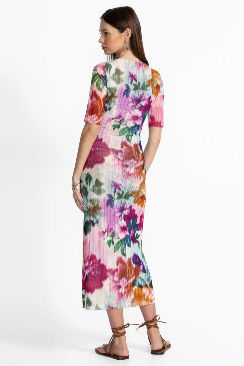 Johnny Was ASTRID MESH MIDI DRESS