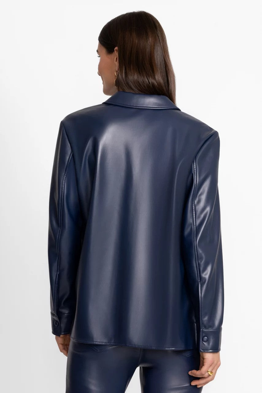 Johnny Was IMANI VEGAN LEATHER SHACKET