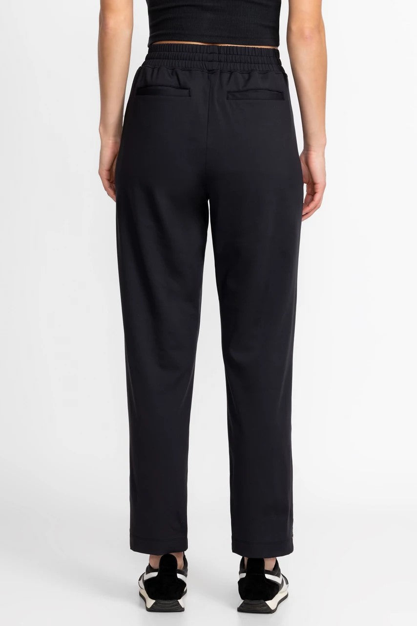 Johnny Was BEE ACTIVE TUXEDO STRIPE TRAVELER PANT