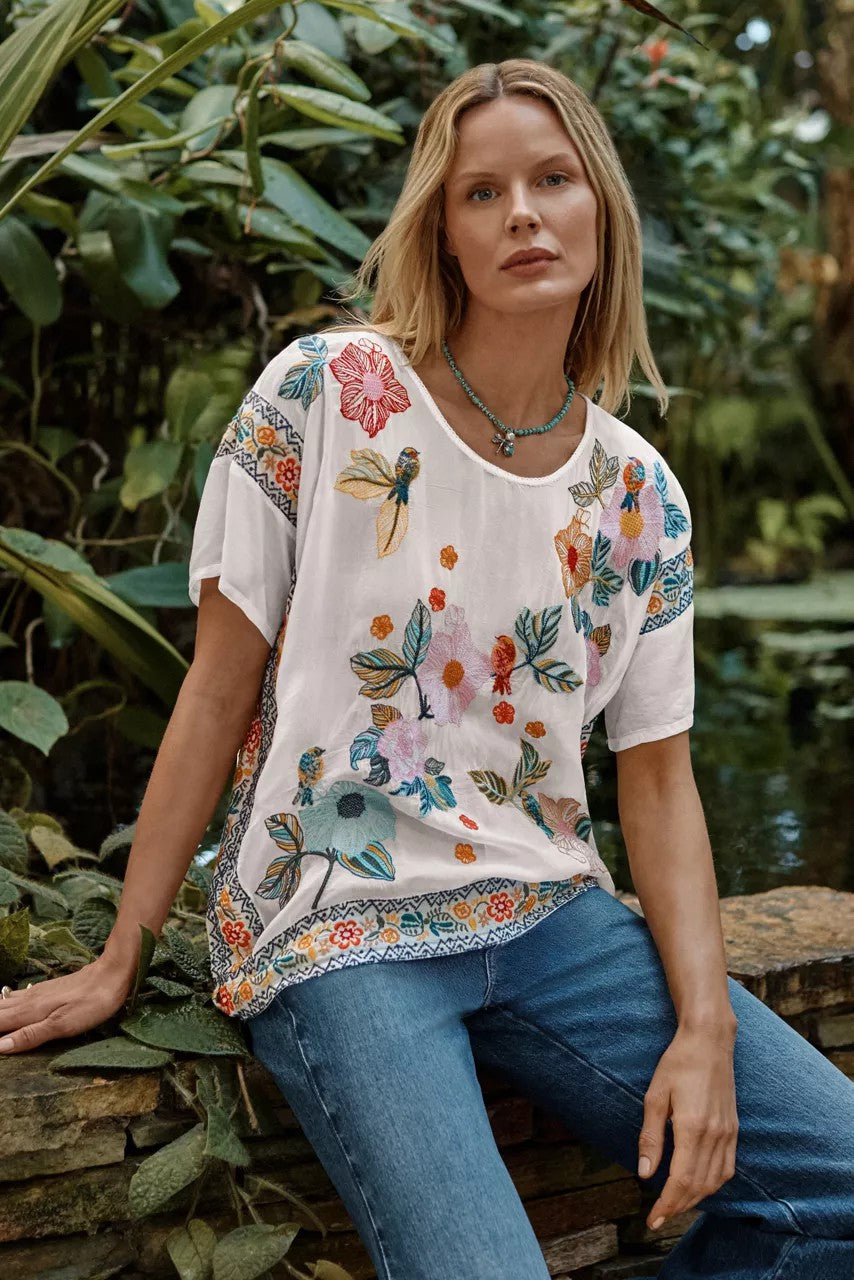 Johnny Was MARIAFE BLOUSE