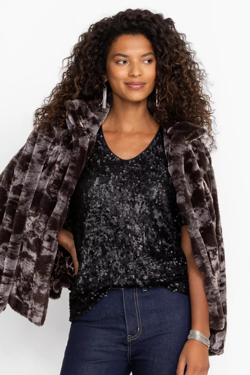 Johnny Was BRADLEY SEQUIN BLOUSE