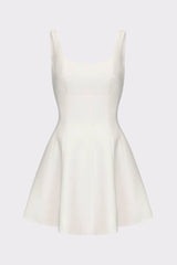 Marianne Dress: White Mini Dress for Bridal Shower | Nana Jacqueline