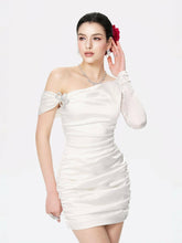 Marlene Dress: White Mini Dress for Bridal Shower | Nana Jacqueline