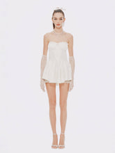 Airina Dress: White Mini Dress for Bridal Shower | Nana Jacqueline
