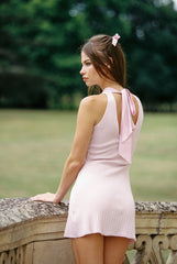 Carrie Dress: Pink Mini Dress for Birthday Celebration | Nana Jacqueline