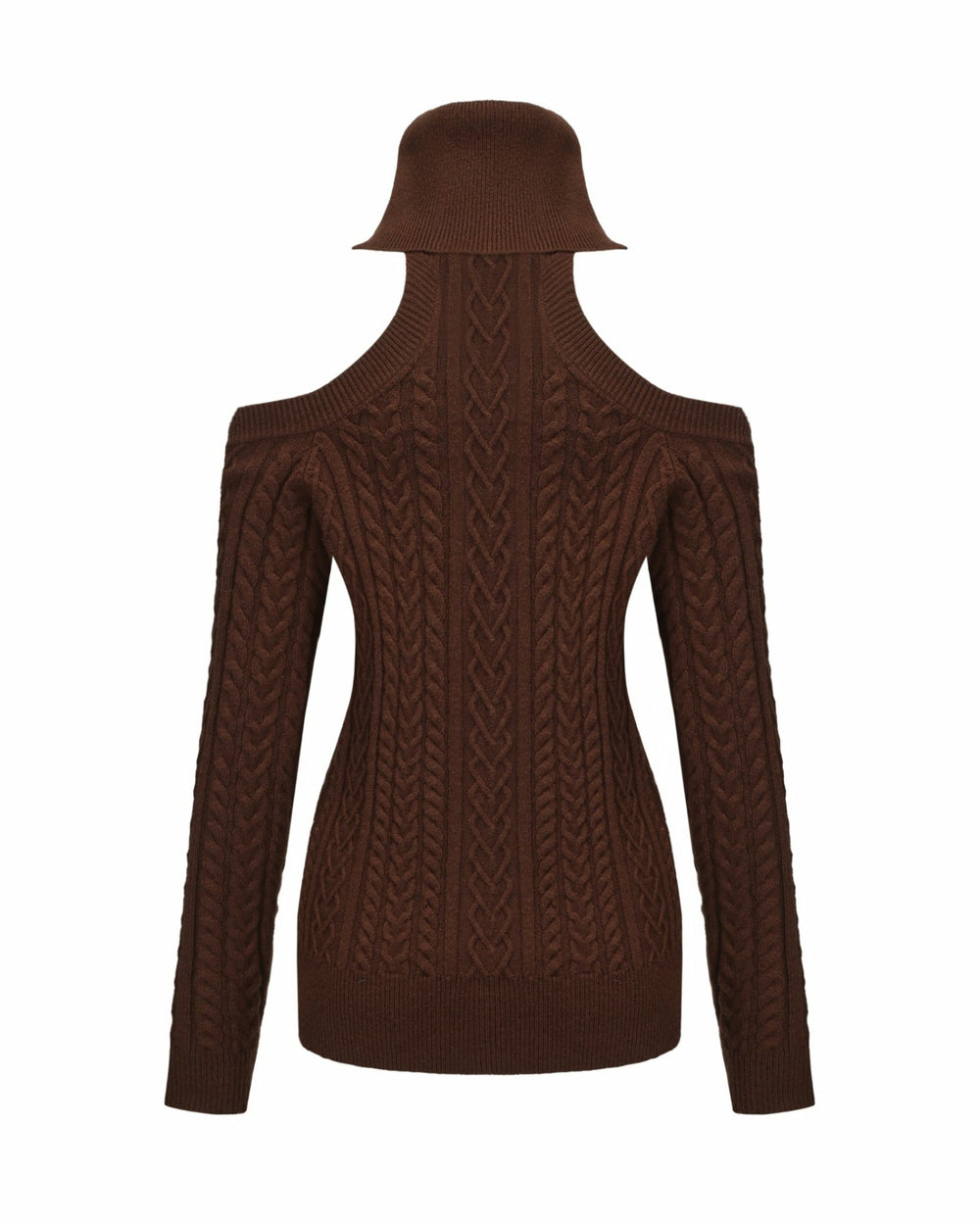 Margo Knit Dress: Brown Mini Dress for Date Night | Nana Jacqueline