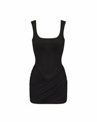 Mirella Dress: Black Mini Dress for Cocktail Party | Nana Jacqueline