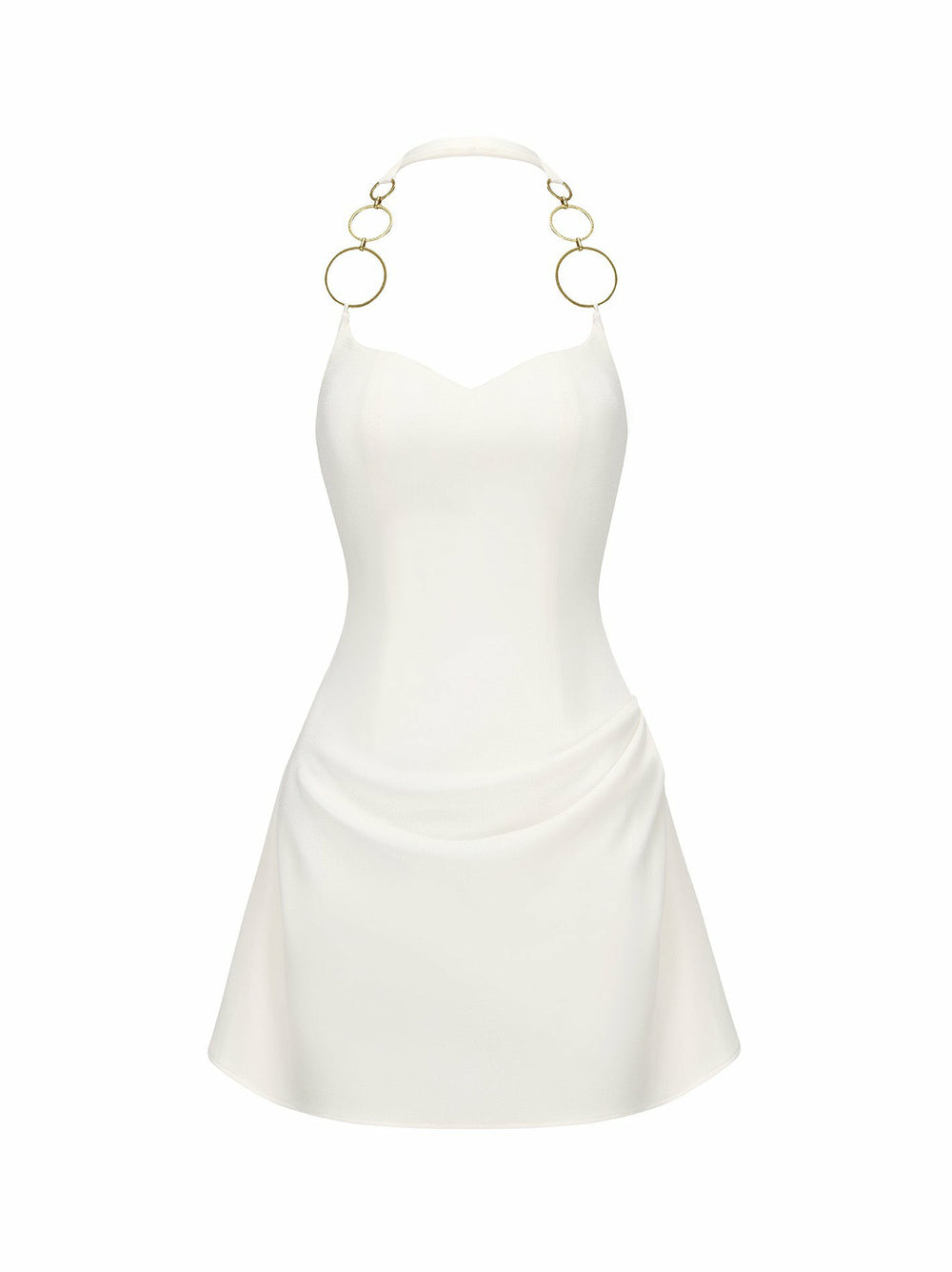 Amira Dress: White Mini Dress for Bridal Shower | Nana Jacqueline