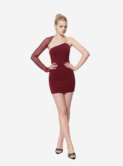 Claudia Dress: Red Mini Dress for Date Night | Nana Jacqueline