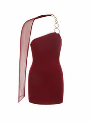 Claudia Dress: Red Mini Dress for Date Night | Nana Jacqueline