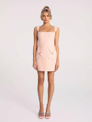Dionne Dress: Pink Mini Dress for Birthday Celebration | Nana Jacqueline