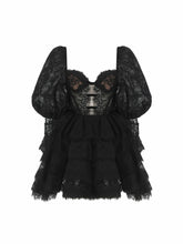 Penelope Lace Dress: Black Mini Dress for Cocktail Party | Nana Jacqueline