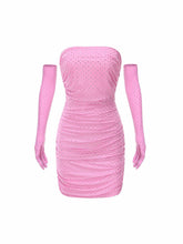 Gina Diamond Dress: Pink Mini Dress for Birthday Celebration | Nana Jacqueline