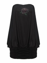 Sara Rose Dress: Black Mini Dress for Cocktail Party | Nana Jacqueline
