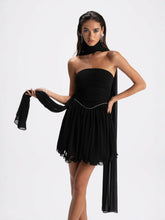 Chloe Dress: Black Mini Dress for Cocktail Party | Nana Jacqueline