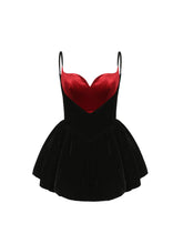 Gabriella Velvet Dress: Black Mini Dress for Cocktail Party | Nana Jacqueline