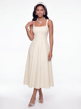 Delilah Cut Out Back Champagne Dress | Nana Jacqueline