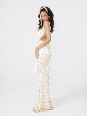 Caroline Dress: Floral Maxi Dress for Garden Wedding Guest | Nana Jacqueline