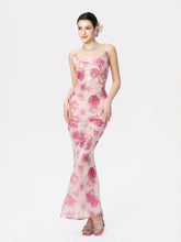 Esmeralda Dress: Pink Maxi Dress for Garden Wedding Guest | Nana Jacqueline