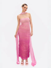 Juliet Dress: Pink Midi Dress for Cocktail Party | Nana Jacqueline