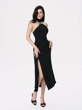Eliana Dress: Black Maxi Dress for Cocktail Party | Nana Jacqueline