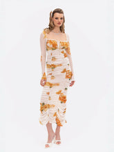 Florentina Dress: Floral Midi Dress for Garden Party | Nana Jacqueline