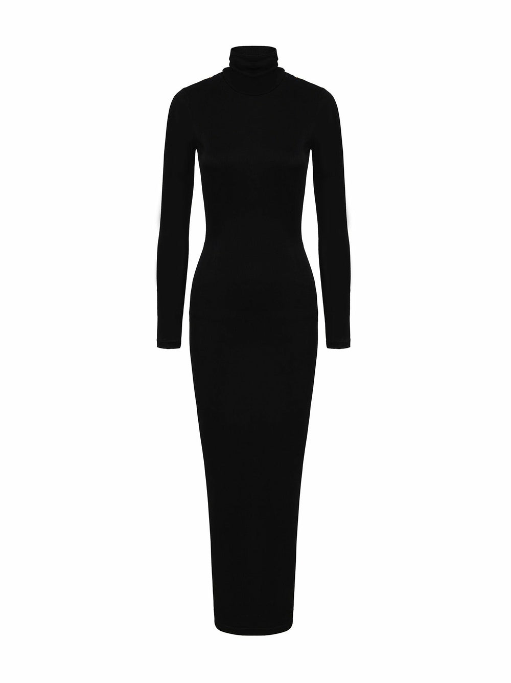Dina Dress: Black Maxi Dress for Cocktail Party | Nana Jacqueline