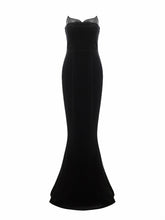 Juliana Velvet Dress: Black Maxi Dress for Formal Event | Nana Jacqueline