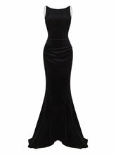 Pauline Velvet Dress: Black Maxi Dress for Formal Events | Nana Jacqueline