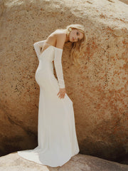 Aviana Dress: White Maxi Dress for Wedding After-Party | Nana Jacqueline