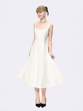 Josephine Dress: White Midi Dress for Bridal Shower | Nana Jacqueline