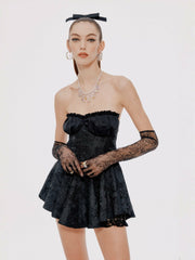 Airina Dress: Black Mini Dress for Cocktail Party | Nana Jacqueline