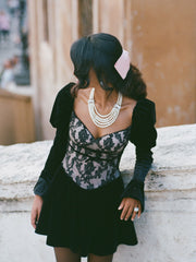Evelyn Dress: Black Mini Dress for Cocktail Party | Nana Jacqueline