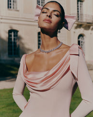 Gigi Necklace: Silver Necklace for Wedding After-Party | Nana Jacqueline