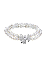 Juliet Pearl Necklace: White Pearl Necklace for Bridal Shower | Nana Jacqueline