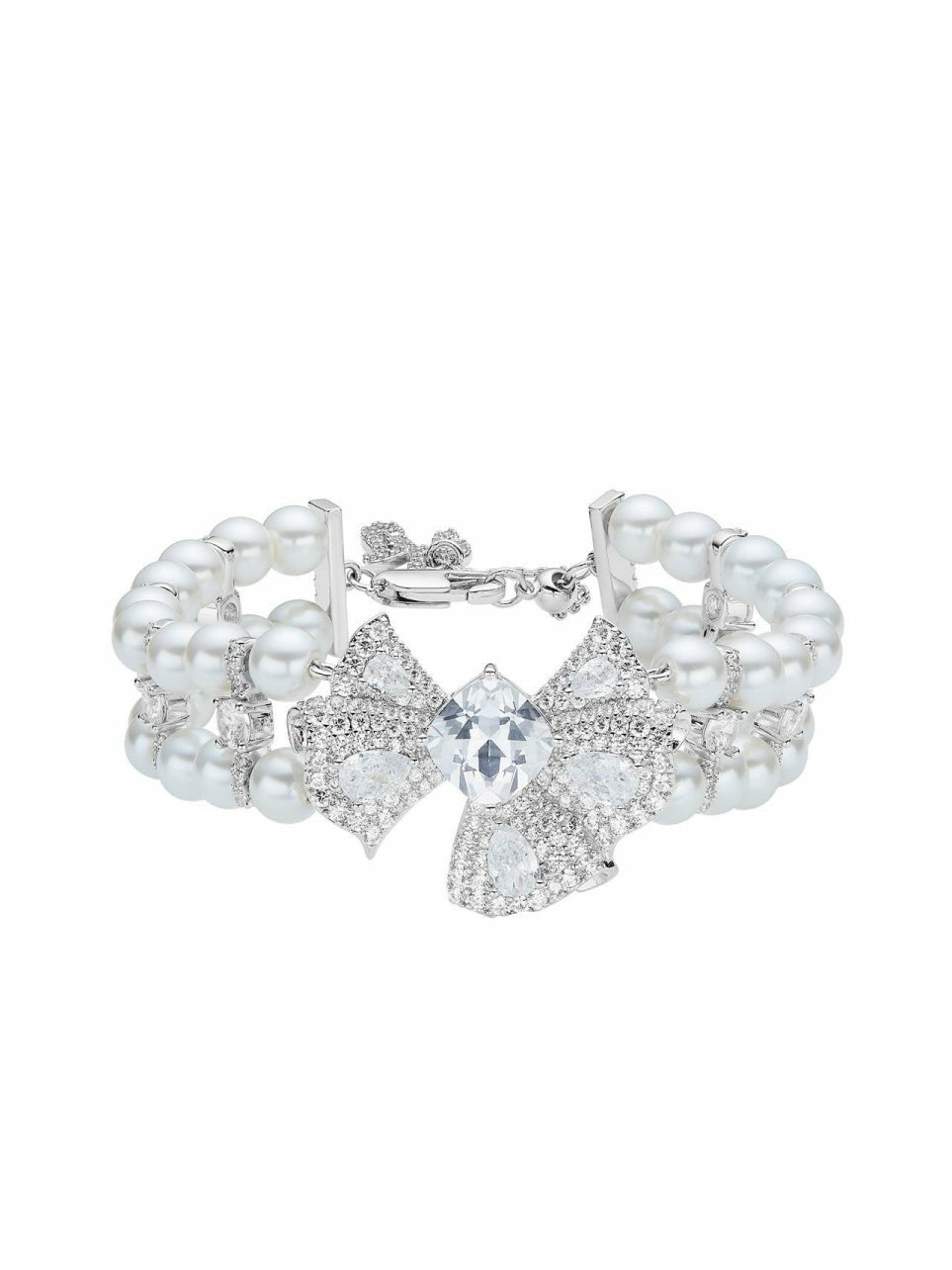 Juliet Pearl Bracelet: White Bracelet for Bridal Shower | Nana Jacqueline