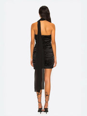 Celine Dress: Black Mini Dress for Cocktail Party | Nana Jacqueline