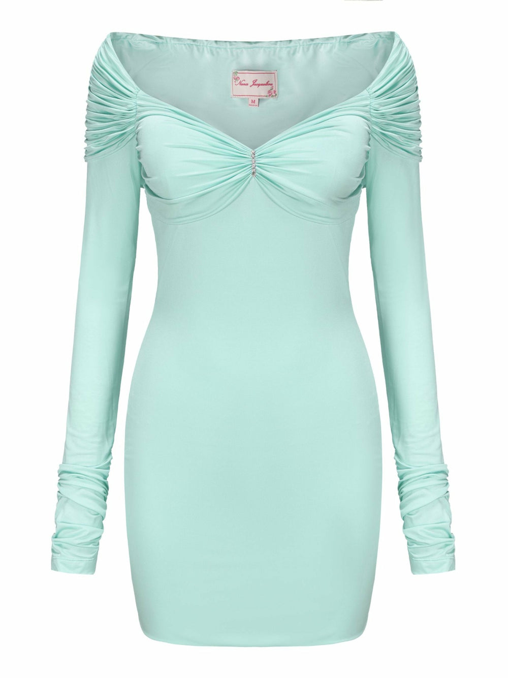 Olivia Dress: Mint Mini Dress for Birthday Celebration | Nana Jacqueline