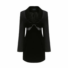 Jocelyn Dress: Black Mini Dress for Cocktail Party | Nana Jacqueline