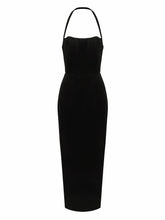 Serena Dress: Black Midi Dress for Cocktail Party | Nana Jacqueline