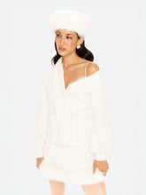 Anika Mini Skirt: White Mini Skirt for Holiday Party | Nana Jacqueline