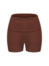 Holly Shorts: Brown Knit Shorts for Resort Outfit | Nana Jacqueline