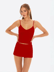 Carrie Top: Red Knit Top for Date Night | Nana Jacqueline