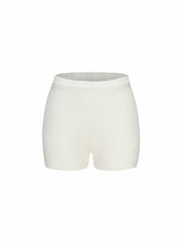 Kennedy Knit Shorts: White Knit Shorts for Resort Brunch | Nana Jacqueline