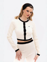 Eliza Knit Cardigan: White Cardigan for Country Club Brunch | Nana Jacqueline