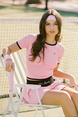Luna Top: Pink Knit Top for Brunch | Nana Jacqueline